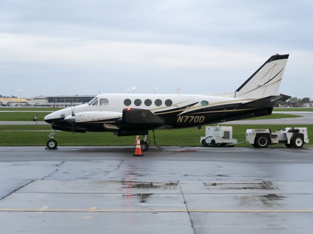 Beechcraft King Air 100 (N770D) - 28 SEP 2015