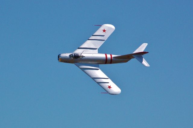 — — - MIG 17 AT ROBINS AFB 2016 AIR SHOW