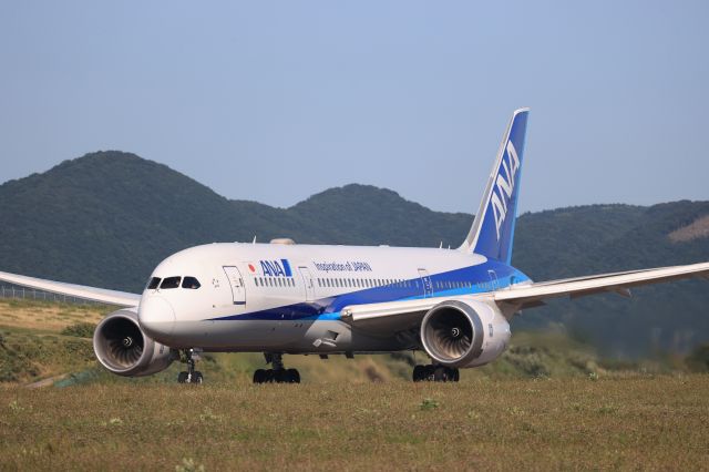 Boeing 787-8 (JA807A) - August 13, 2022:HKD-HND.
