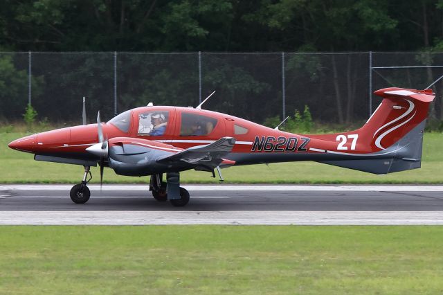 Diamond DA-62 (N62DZ) - Morning launch for AirVenture Cup Race, 21 July 2024