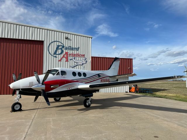 N566AL — - Serial Number LJ-1415 King Air C90B