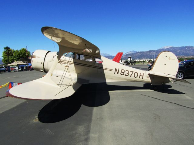 Beechcraft Staggerwing (N9370H) - On the ramp.