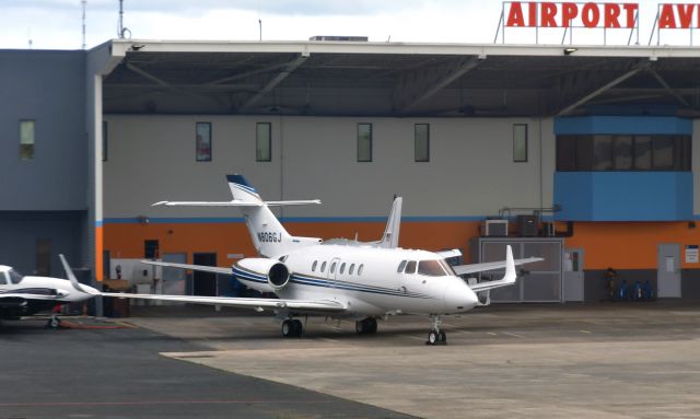 Hawker 800 (N806GJ) - Raytheon Hawker 800XP N806GJ in San Juan 