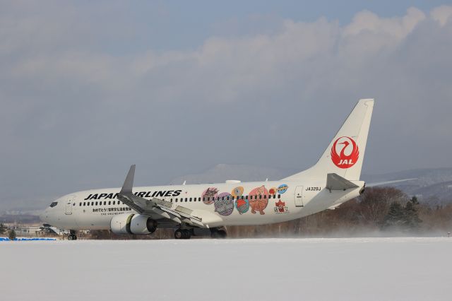 Boeing 737-800 (JA329J) - February 13th 2022:HND-HKD.