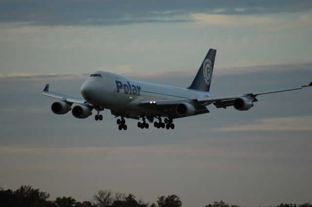 Boeing 747-400 (PAC946) - he was late getting to PANC witch made him a few hours late getting to KCVG, landing on 18L