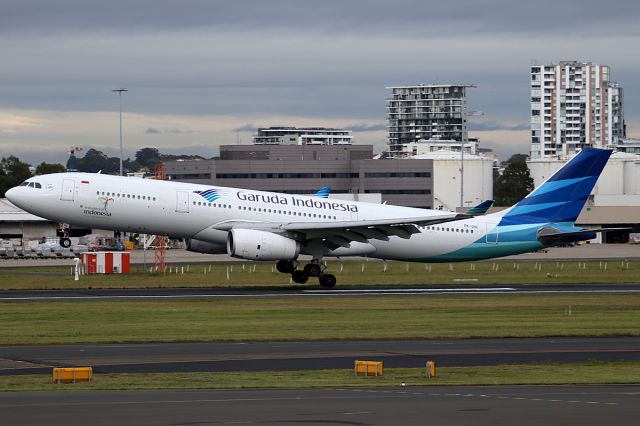 Airbus A330-300 (PK-GHC) - on 5 December 2017