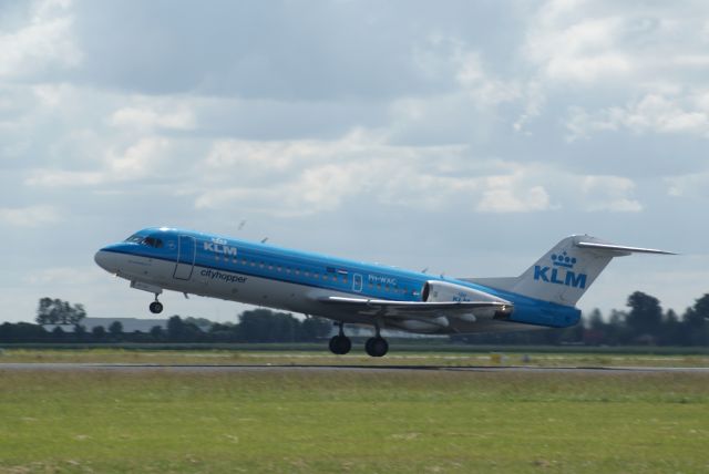 Fokker 70 (PH-WXC) - KLM Cityhopper F70 cn11574