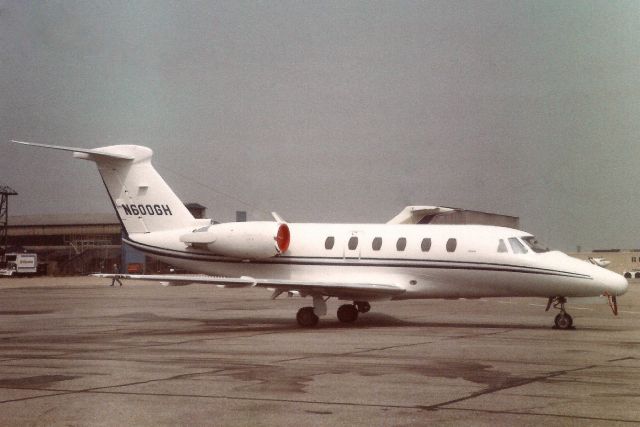 Cessna Citation III (N600GH) - Seen here in Jun-84.br /br /Reregistered N70TT in Feb-95,br /then N89AC 8-Jun-01,br /then N409SF 28-Jun-05,br /then N67FS 5-May-12.