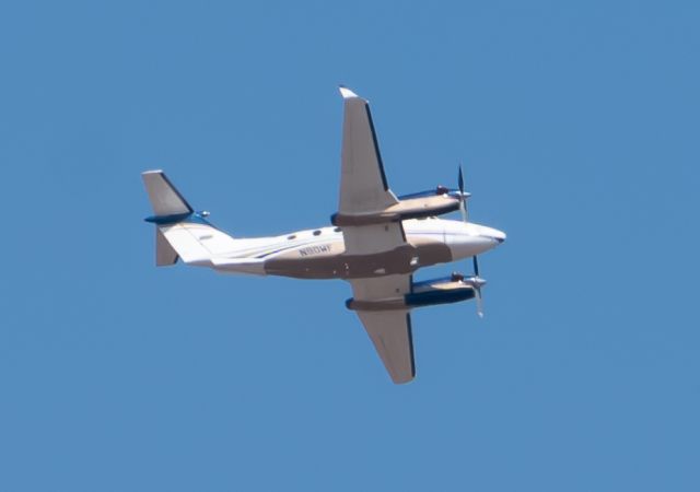 Beechcraft Super King Air 300 (N90WF) - Left departures of 20 at KSAF when you're on the right don't make for great pics. Just threw it up to add one. 