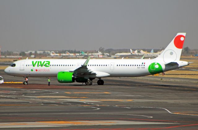 Airbus A321neo (XA-VBB) - Viva Aerobus / Airbus A321-271NX / MSN 10054 / XA-VBB / MMMX 02/2021