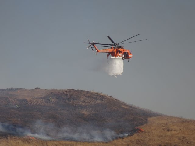 Sikorsky CH-54 Tarhe (N164AC) - Easy Fire - 30 Oct 19