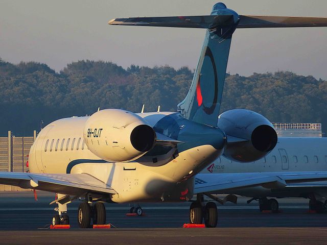 Bombardier Global Express (9H-OJT) - I took this picture on Dec 24, 2019.br /EAU38T/24 Dec NRT-HKG
