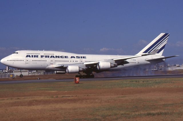 Boeing 747-200 (F-GISA) - 懐かしのエールフランスアジアです。