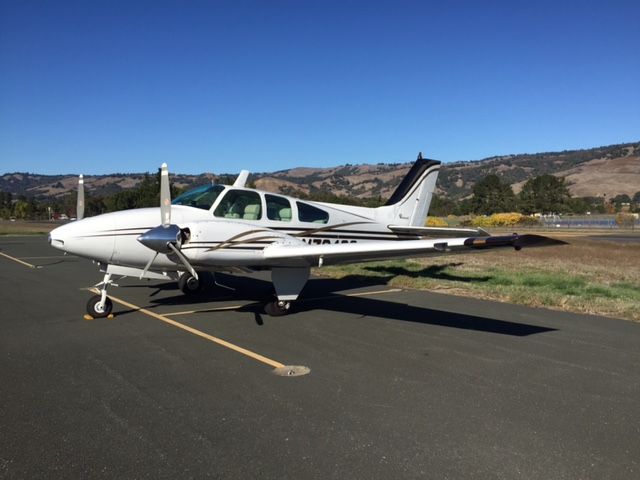 Beechcraft 55 Baron (N704CC) - N704CC 