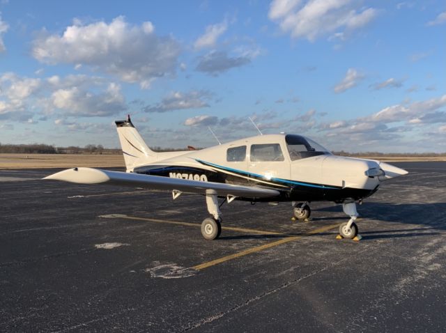 Beechcraft 19 Sport (N9748Q) - On the ramp at 27K