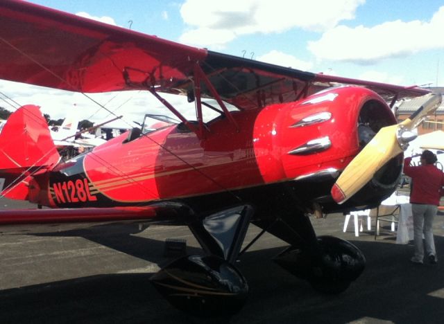 WACO O (N128L) - WACO YMF-F5C at Leesbourg Executive - 9/29/12