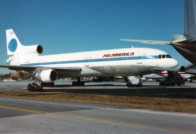 Lockheed L-10 Electra (N304EA) - North cargo ramp Atlanta, Ga.br / 10 Jan 1990