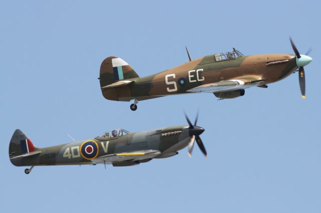 LAP885 — - Flypast at Flying Legends 2013.