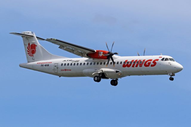 Aerospatiale ATR-72-600 (PK-WHW)