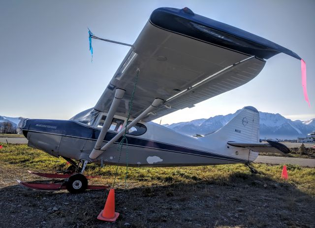 Piper 108 Voyager (N4111C) - Tie-down yard, Palmer Municipal Airport AK