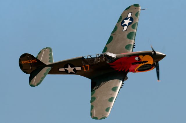 — — - P-40 Warhawk