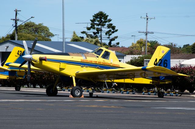 AIR TRACTOR Fire Boss (VH-NFY) - BMBR426 on standby at Toowoomba 