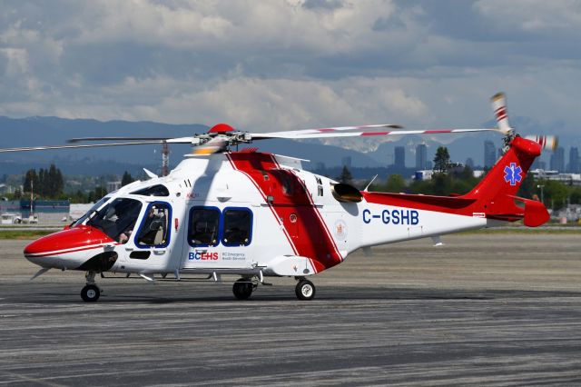 C-GSHB — - sn 69179 - 3rd AW169 to enter service for BCEHS air ambulance contract.