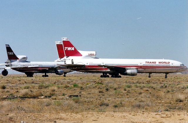 Lockheed L-1011 TriStar (N11006) - KIGM - June 1999 saw 9 TWA L-1011 jetliners recently retired to the Arizona desert - soon to be chopped up after many years of flawless service