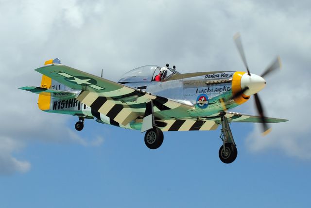 North American P-51 Mustang (NL151HR) - Warbirds at SXM, March 2011 This is my 100th here.