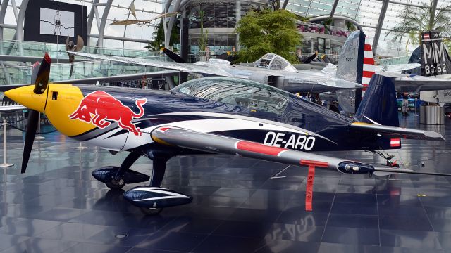 EXTRA EA-300 (OE-ARO) - 2013 Extra 300 LX, The Flying Bulls, Hangar-7 Salzburg, June 2024