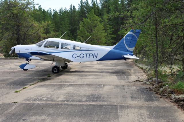 Piper Cherokee (C-GTPN) - C-GTPN Piper Warrior PA-28-161 RVA à CSQ4 Aéroport de Casey QC. le 02-09-2023 à 11:38