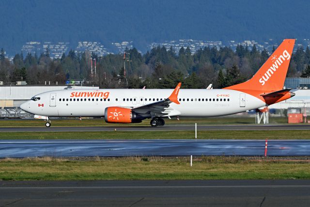 Boeing 737 MAX 8 (C-FYXC)