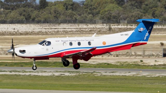 Pilatus PC-12 (VH-IWO) - Pilatus PC-12-47E (PC-12NG) cn 1892. Royal Flying Doctor Service - RFDS VH-IWO YPJT 24th July 2020.