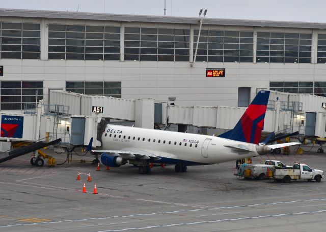 Embraer ERJ 175 (N202JQ) - Delta Connection Embraer ERJ-175LR N202JQ in Detroit 