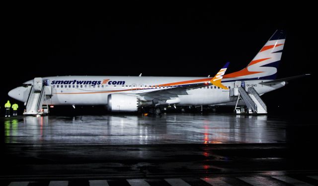 Boeing 737 MAX 8 (OK-SWD) - Santa Maria Island International Airport - LPAZ. 2022-01-18.