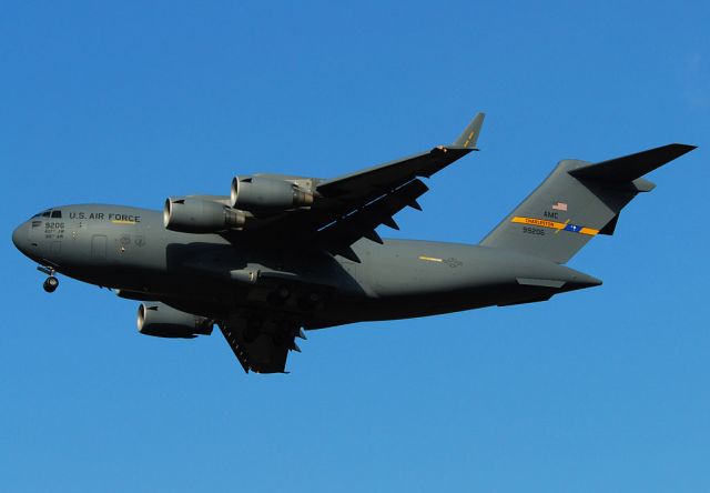 Boeing Globemaster III (09-9206) - Fotos was taken February 19 / 2012 at Ramstein Air Base (Germany). CN: P206