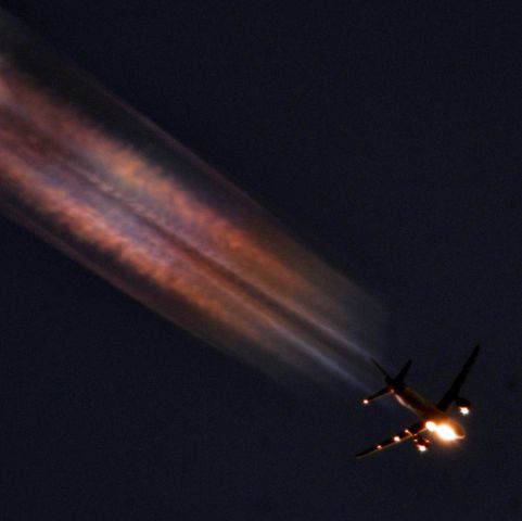 Airbus A320 — - Virgin America 27 John F Kennedy Intl to San Francisco Intl over Cleveland 36,000 ft.at sunset. 10-23-14