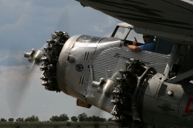 Ford Tri-Motor (N414H) - Ford Tri-Motor, Valle, AZ, 25 Aug 12