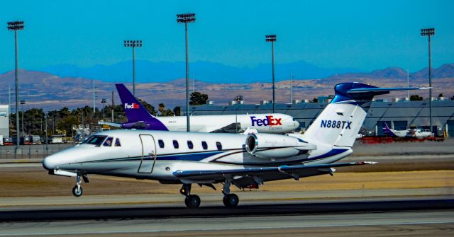 Cessna Citation III (N888TX) - N888TX 1992 Cessna Citation III 650 s/n 650-7003 - Las Vegas - McCarran International (LAS / KLAS)br /USA - Nevada,  January 28, 2019br /Photo: TDelCoro