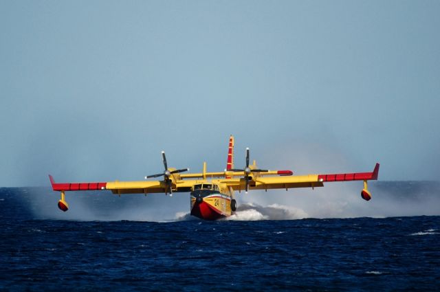 I-DPVC — - Canadair CL 415 near Sardegna