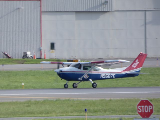 Cessna Skylane (N9687E) - Shown here arriving is a Civil Air Patrol Cessna Skylane in the Spring of 2018.