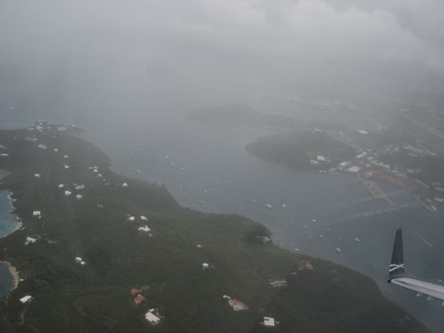 N6GD — - Flying over St thomas in rainy weather