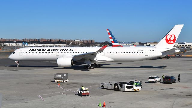 Airbus A350-1000 (JA02WJ) - Japan Airlines Airbus A350-1041 JA02WJ in New York JFK 