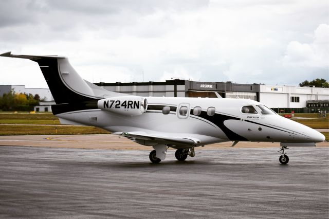 Embraer Phenom 100 (N724RN) - Privately owned 2010 Embraer Phenom 100 (EMB-500) arriving into Buffalo NY (BUF) from Beverly MA (BVY)