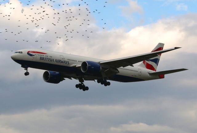 Boeing 777-200 (G-VIIH) - traffic!