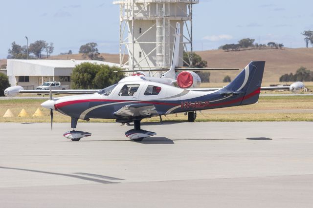 PAI Lancair ES (VH-HLP) - Lancair Super ES (VH-HLP) taxiing at Wagga Wagga Airport