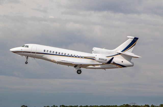 Dassault Falcon 7X (N500JD) - Brand new local 7x to KVRB