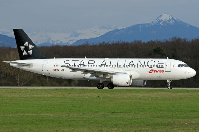 Airbus A320 (HB-IJN) - "Star Alliance" livery