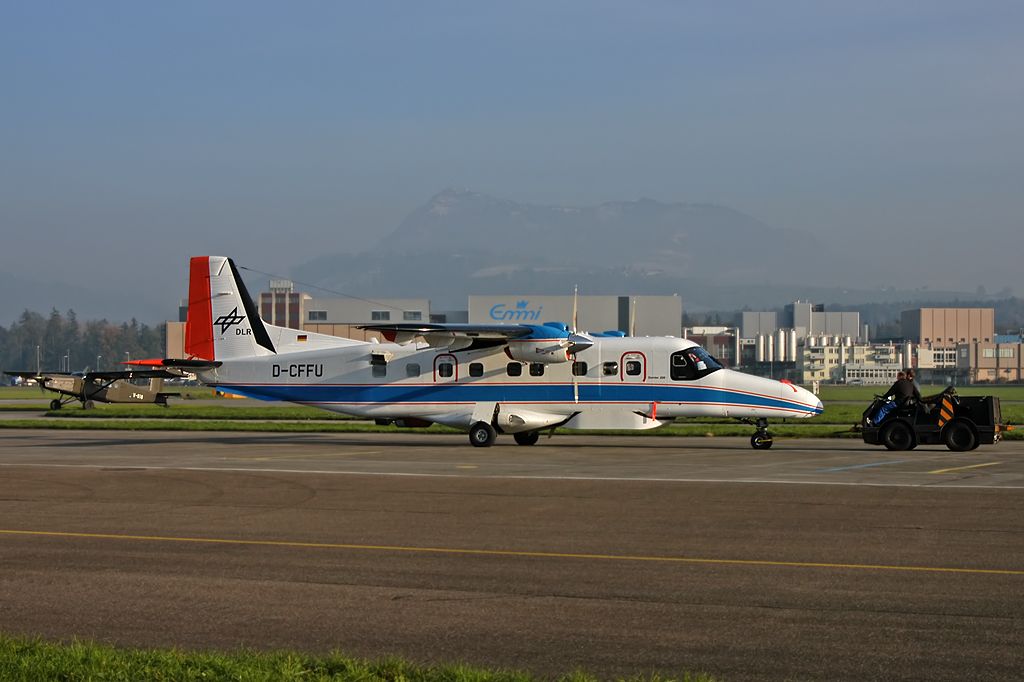 Dornier Do-28B Agur (D-CFFU) - Nice visitor in Emmen for a meeting of different research aircraftsbr /br /DLR - Deutsches Zentrum fuer Luft- und Raumfahrtbr /Dornier 228-212br /D-CFFU  (cn 8180)
