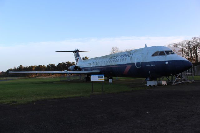 G-AVMO — - A preserved British Airways BAC 1-11 Series 500.br /br /Location: East Fortune Airfield, National Museum of Flight, Scotland.br /Date: 27.11.22 (dd/mm/yy).